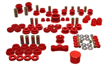 Picture of Energy Suspension 94-01 Acura Integra (except Type R) Red Hyper-Flex Master Bushing Set
