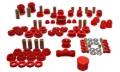 Picture of Energy Suspension 94-01 Acura Integra (except Type R) Red Hyper-Flex Master Bushing Set