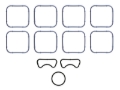 Picture of Fel-Pro 1385 Engine Intake Manifold Gasket Set