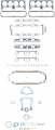 Picture of Fel-Pro Dodge B350 260-1095 Engine Gasket Set