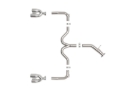 Picture of aFe 22-24 Kia Forte GT 1.6L 3in-2.5in 304 Stainless Steel Axle-Back Exhaust w/ Polished Tips