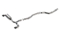 Picture of Borla 20-25 Toyota GR Supra ATAK Cat-Back Exhaust System w/ Black Chrome Tips
