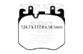 Picture of EBC Racing 2021+ BMW 430 Coupe w/M Sport Brakes (G20/G22) RP-X Race Front Brake Pads