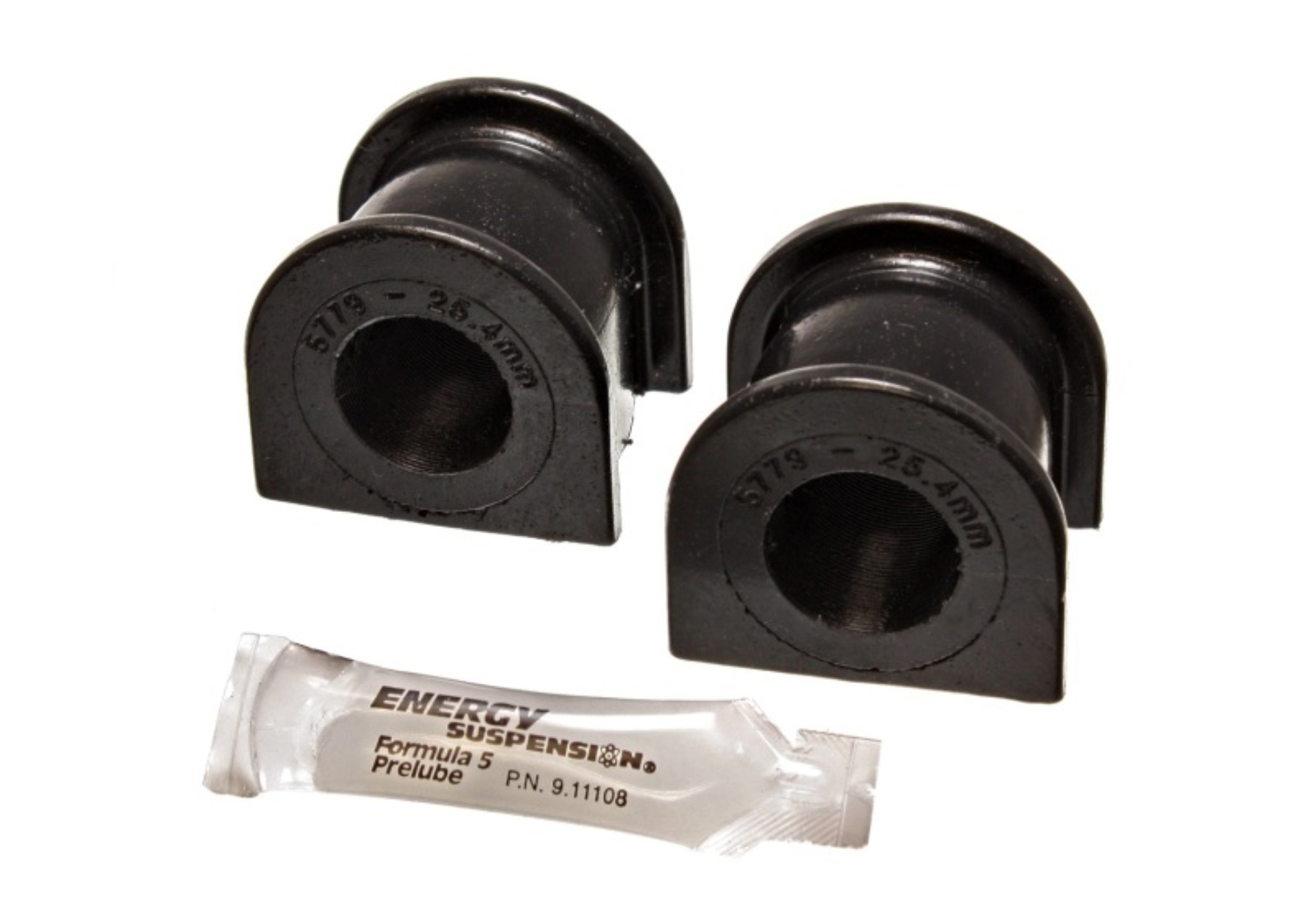 Picture of Energy Suspension 04-05 Acura TSX Black 25.4mm/1in Front Sway Bar Bushing Set