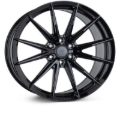 Picture of Vossen HFX-2 22x9.5 / 6x139.7 / ET20 / Deep Face / 106.1 - Gloss Black Wheel