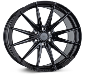 Picture of Vossen HFX-2 22x10 / 6x139.7 / ET-18 / Super Deep Face / 106.1 - Gloss Black Wheel