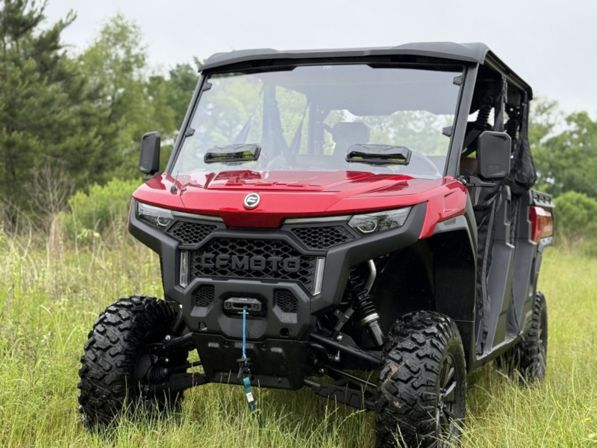 Picture of Seizmik 25+ CFMOTO U10/ 10 XL Pro Toolless Windshield - Hardcoated