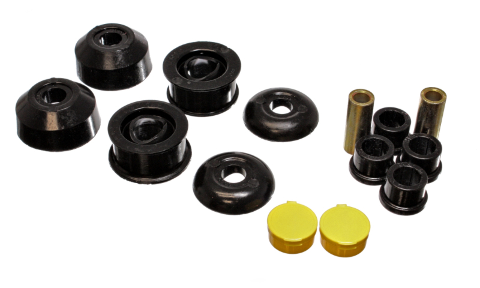 Picture of Energy Suspension 05-07 Scion tC / 03-06 Toyota Corolla/Matrix Black Front Control Arm Bushing Set