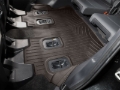 Picture of WeatherTech 2024 Lexus GX550 3rd Row HP Floorliner - Cocoa