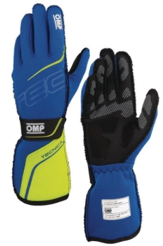 Picture of OMP Tecnica Gloves White/Anthracite - Size M (Fia 8856-2018)