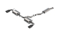 Picture of Borla 19-25 Toyota RAV4 (excl. Hybrid) 2.25 S-Type Cat Back Exhaust - Black Chrome
