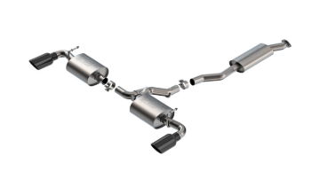 Picture of Borla 19-25 Toyota RAV4 (excl. Hybrid) 2.25 S-Type Cat Back Exhaust - Black Chrome