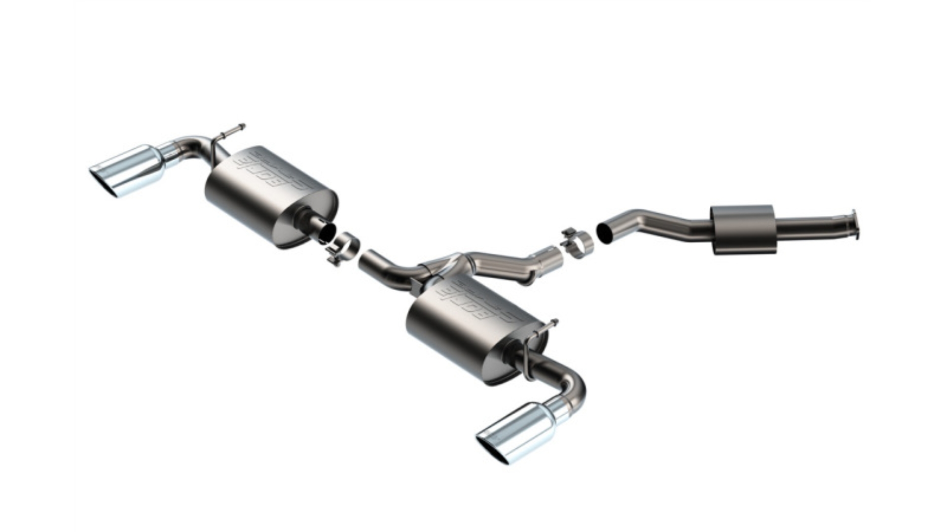 Picture of Borla 19-25 Toyota RAV4 Hybrid 2.25 S-Type Cat Back Exhaust