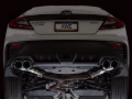Picture of AWE Tuning 22-25 Subaru VB WRX Track Edition Axle-Back Exhaust - Chrome Silver Tips