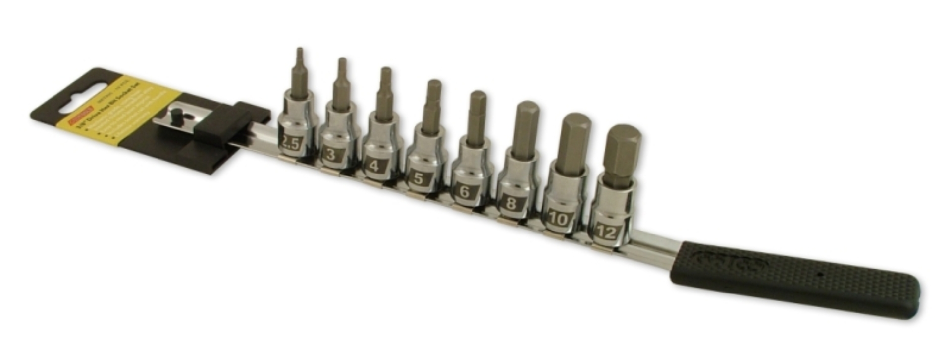 Picture of CruzTOOLS 3/8in. Drive Metric Hex Socket Bit Set for Powersports