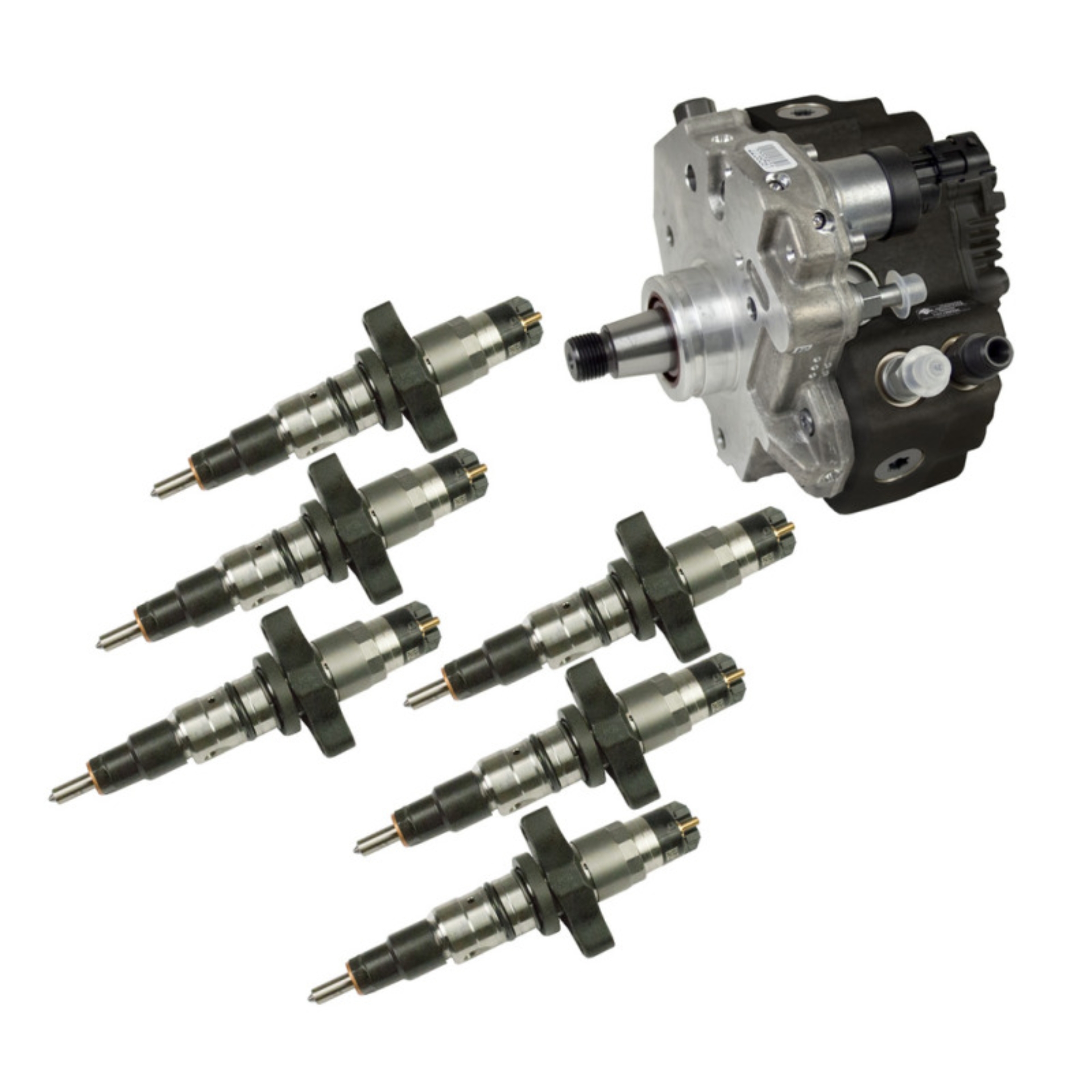 Picture of BD Diesel 03-04 Dodge 5.9L Cummins Stage 1 Performance CR Pump & Injectors Package