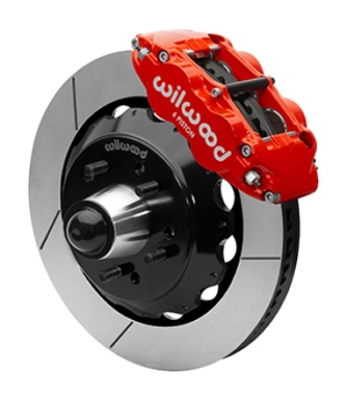 Picture of Wilwood 88-98 GMC Truck C1500/C2500 Narrow Superlight 6R Front Truck Kit 14.00in - Red