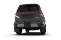 Picture of Rally Armor 24-26 Lexus GX-550 Overtrail Black UR Mud Flap Dark Grey Logo
