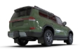 Picture of Rally Armor 24-26 Lexus GX-550 Overtrail Black UR Mud Flap Dark Grey Logo