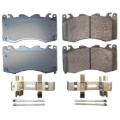 Picture of Power Stop 2024 Ford Mustang Front Z17 Evo Ceramic Brake Pad w/Hardware