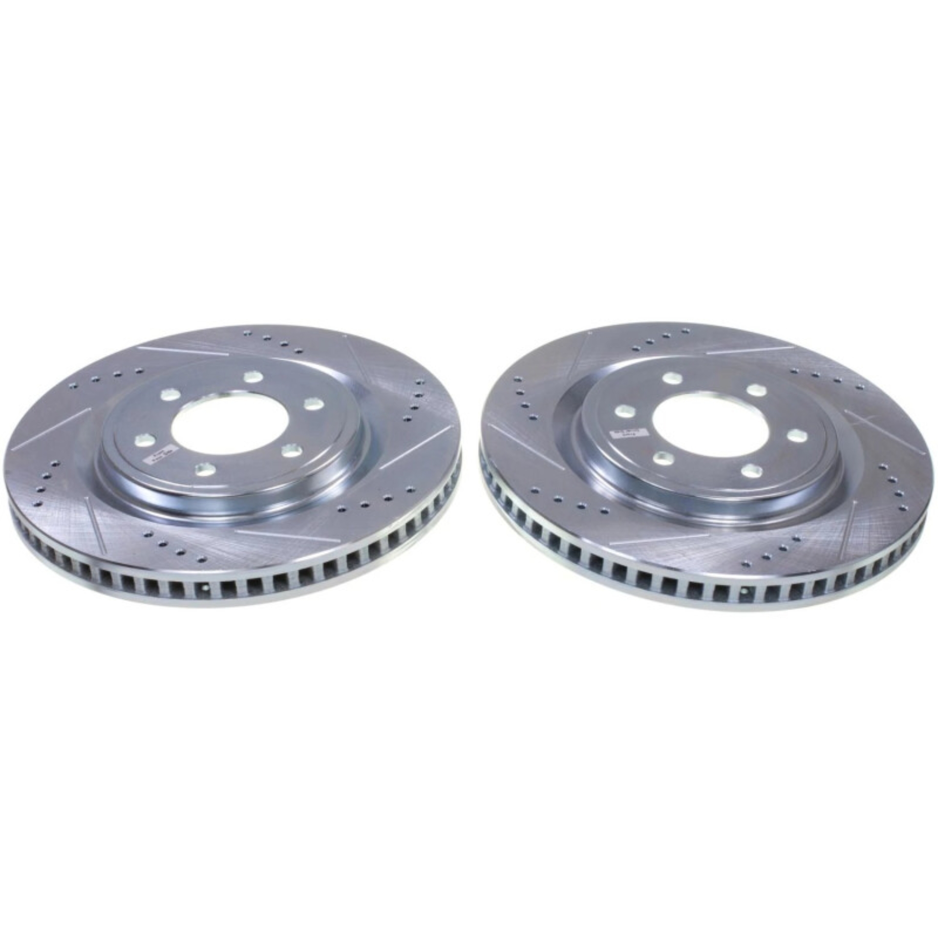 Picture of Power Stop 22-23 Ford F-150 Lightning Front Drilled & Slotted Rotor - Pair