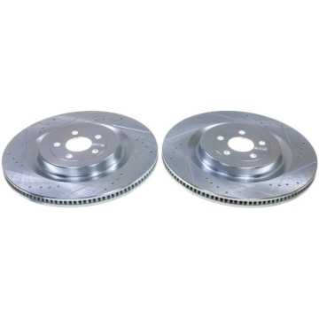 Picture of Power Stop 22-23 Ford Mustang Mach-E Front Drilled & Slotted Rotor - Pair