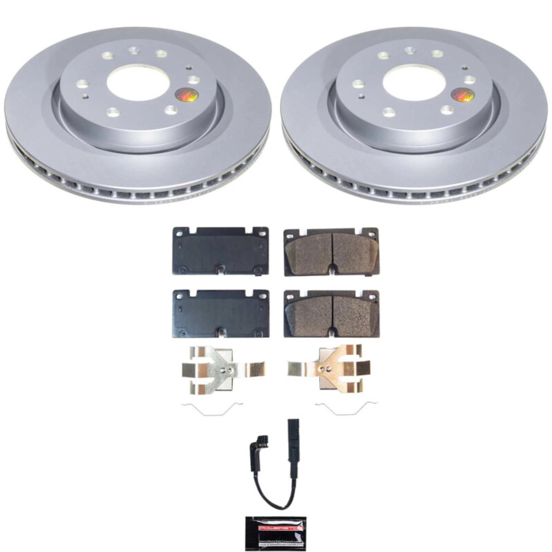 Picture of Power Stop 23-24 Chevrolet Colorado Front Z17 Coated Brake Kit