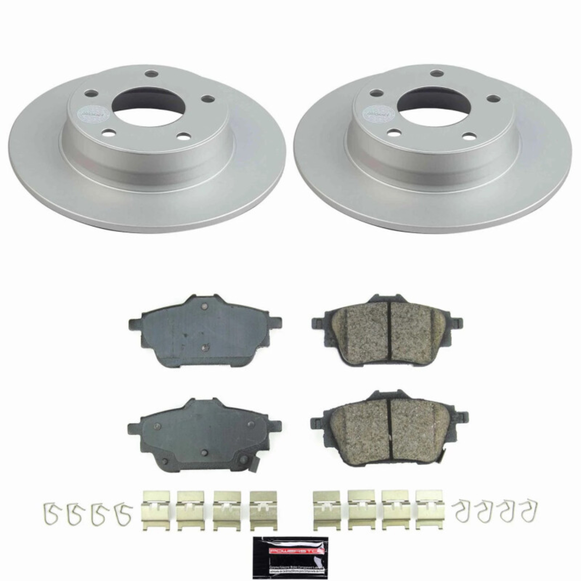 Picture of Power Stop 20-25 Nissan Sentra Rear Z17 Coated Brake Kit