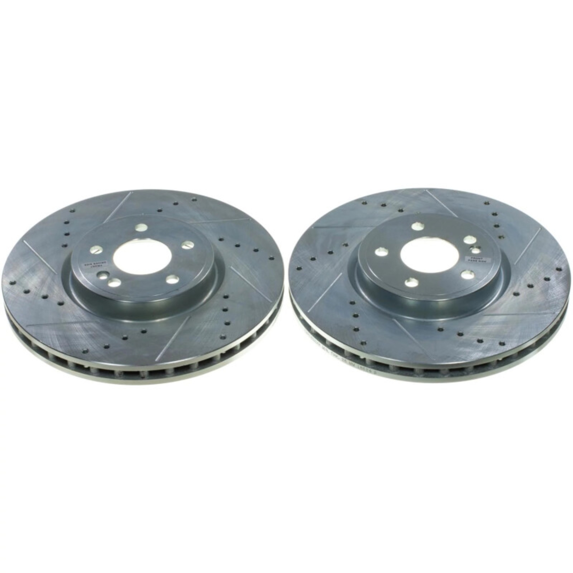 Picture of Power Stop 19-22 Mercedes-Benz A220 Front Drilled & Slotted Rotor - Pair