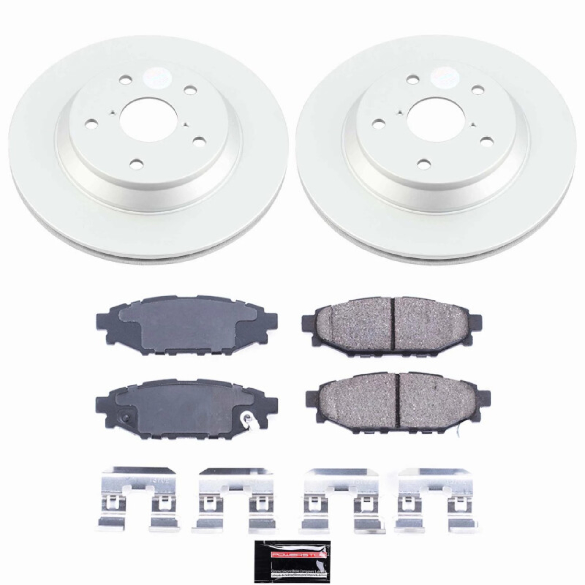 Picture of Power Stop 2024 Subaru Impreza Rear Z17 Coated Brake Kit