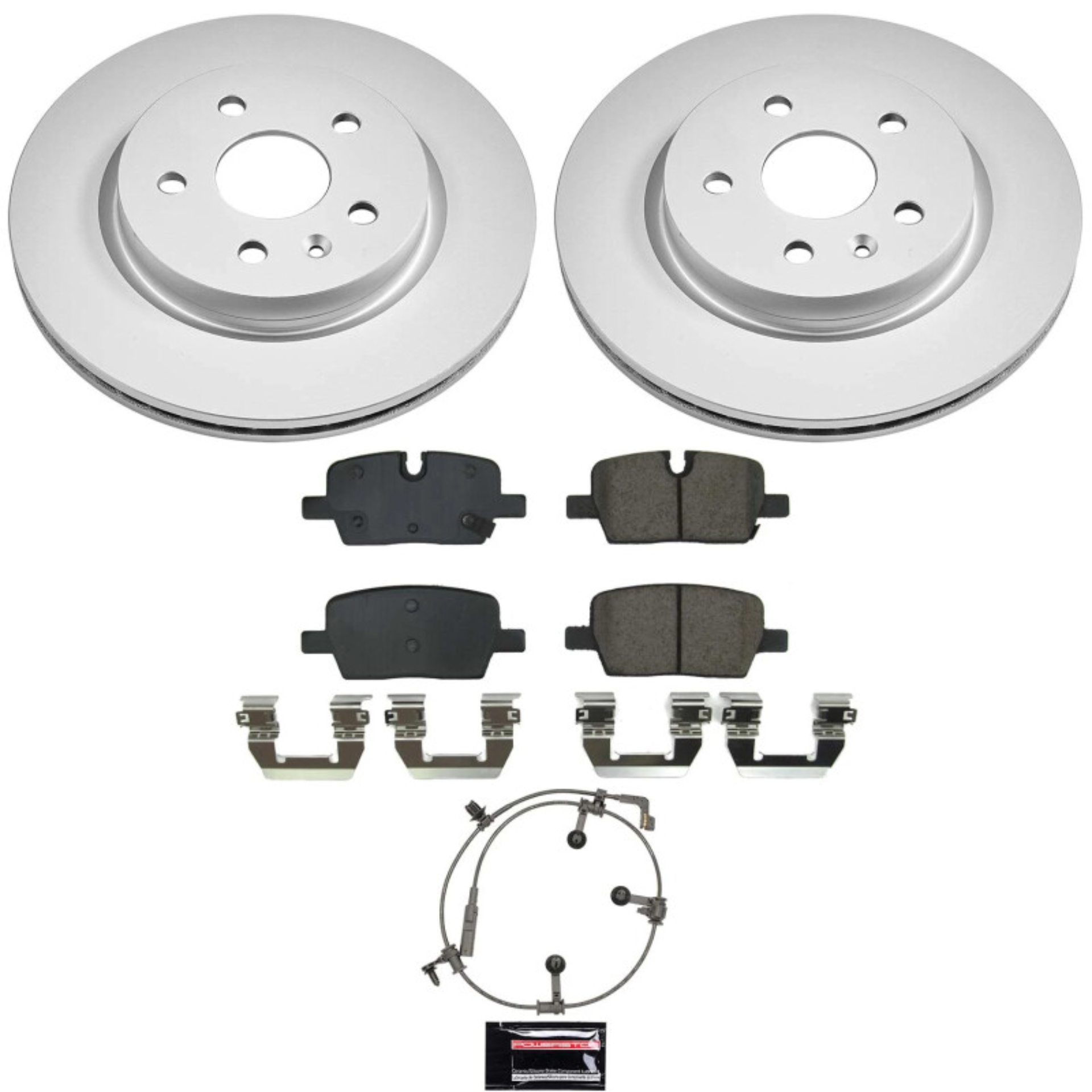 Picture of Power Stop 20-21 Cadillac CT5 Rear Z17 Coated Brake Kit