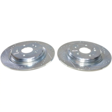 Picture of Power Stop 19-24 Acura RDX Rear Drilled & Slotted Rotor - Pair