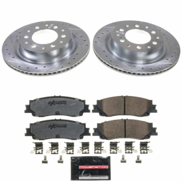 Picture of Power Stop 23-24 Toyota Sequoia Rear Z36 Truck & Tow Brake Kit