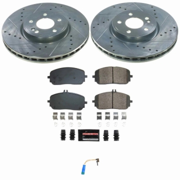 Picture of Power Stop 19-22 Mercedes-Benz A220 Front Z23 Evolution Brake Kit