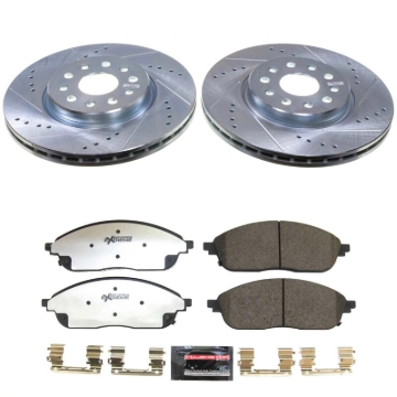 Picture of Power Stop 22-24 Jeep Grand Cherokee Front Z36 Truck & Tow Brake Kit