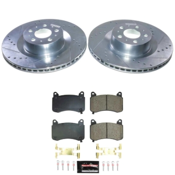 Picture of Power Stop 20-24 Tesla Y Front Z23 Evolution Brake Kit