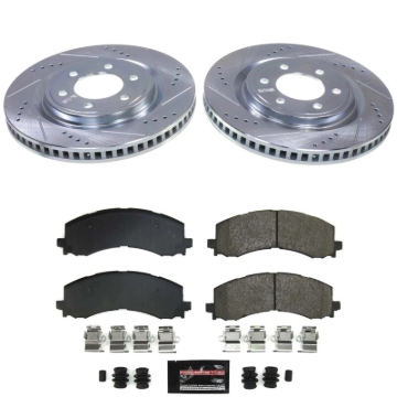 Picture of Power Stop 22-23 Ford F-150 Lightning Front Z23 Evolution Brake Kit