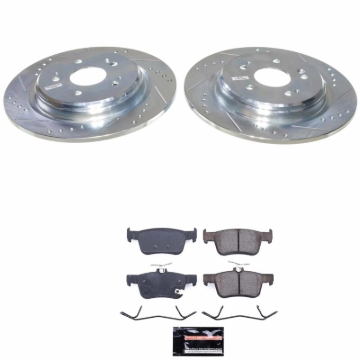 Picture of Power Stop 19-24 Acura RDX Rear Z23 Evolution Brake Kit