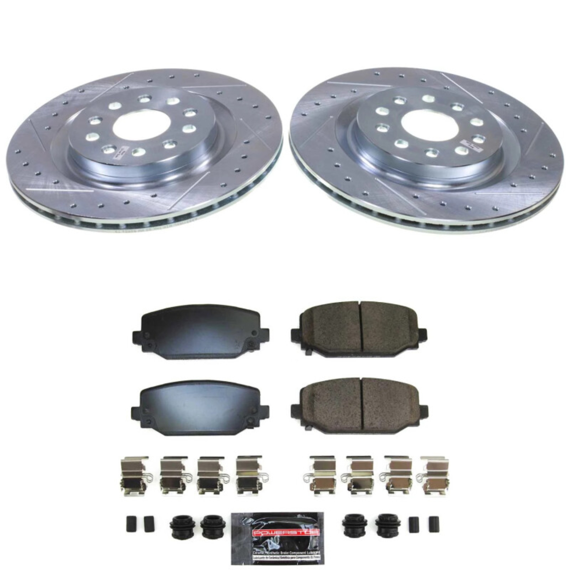 Picture of Power Stop 22-24 Jeep Grand Cherokee Rear Z23 Evolution Brake Kit