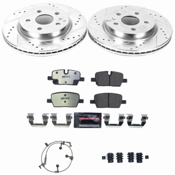 Picture of Power Stop 20-21 Cadillac CT5 Rear Z36 Truck & Tow Brake Kit