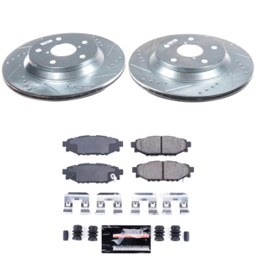 Picture of Power Stop 2024 Subaru Impreza Rear Z23 Evolution Brake Kit