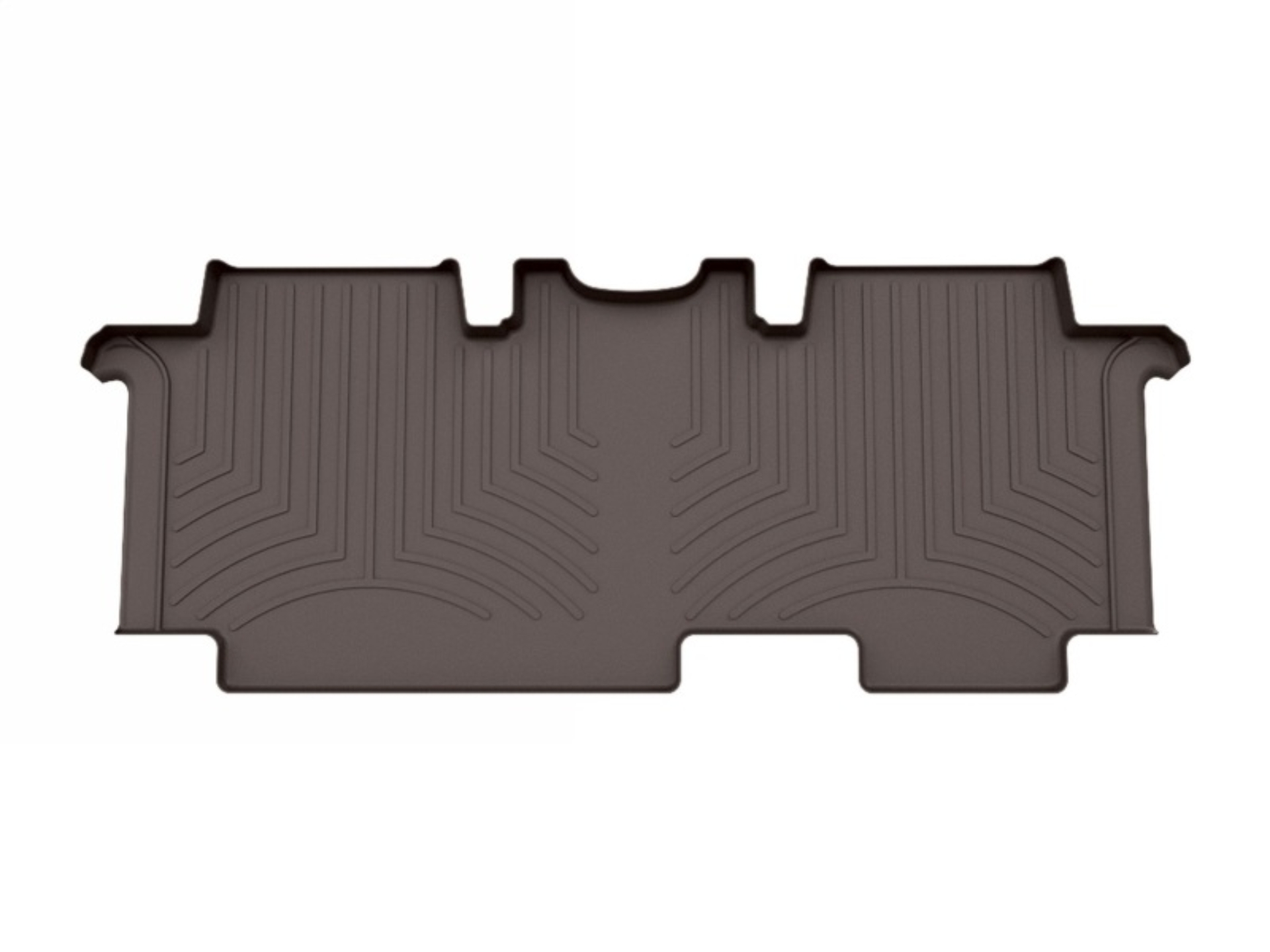 Picture of WeatherTech 2025 VW ID. Buzz 2nd Row Floor Liners - Cocoa