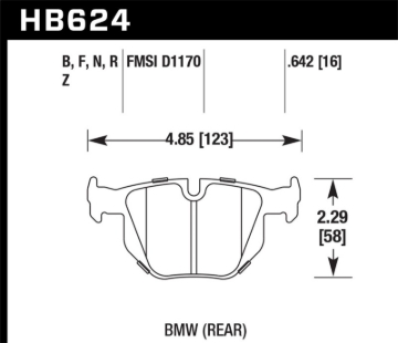 Picture of Hawk ER-1 Motorsports Brake Pads