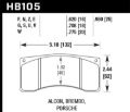 Picture of Hawk DTC-70 Motorsports Brake Pads