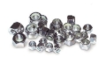 Picture of ARP 1/4-28 High Tech Self Locking Hex Jet Nut - Cad-Plated Steel