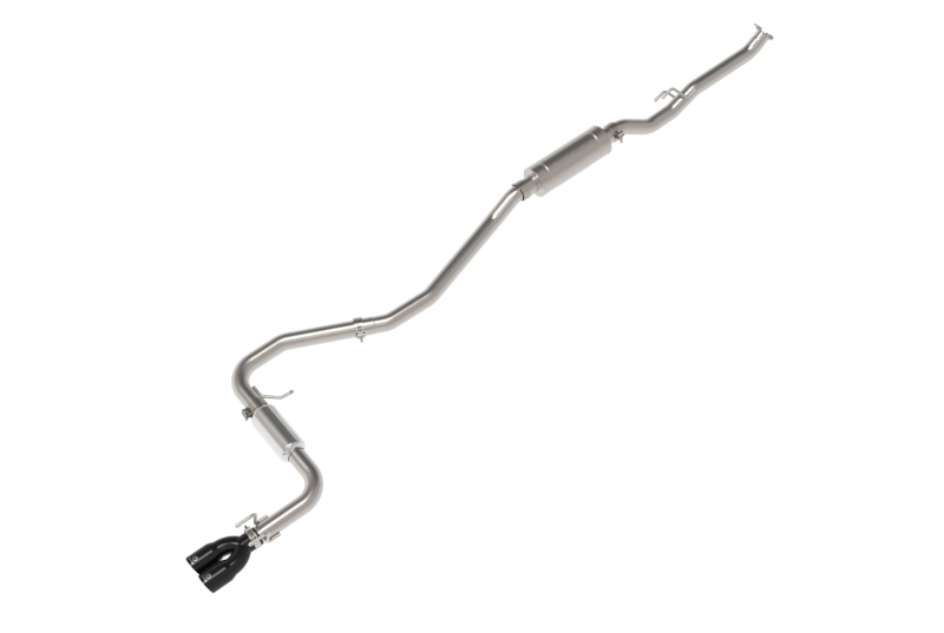 Picture of aFe POWER Takeda 2.5in 304 SS Cat-Back Exhaust w/ Black Tips 22-25 Honda Civic L4-2.0L
