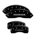 Picture of MGP 4 Caliper Covers Engraved Front Honda Engraved Rear Crosstour Black finish silver ch