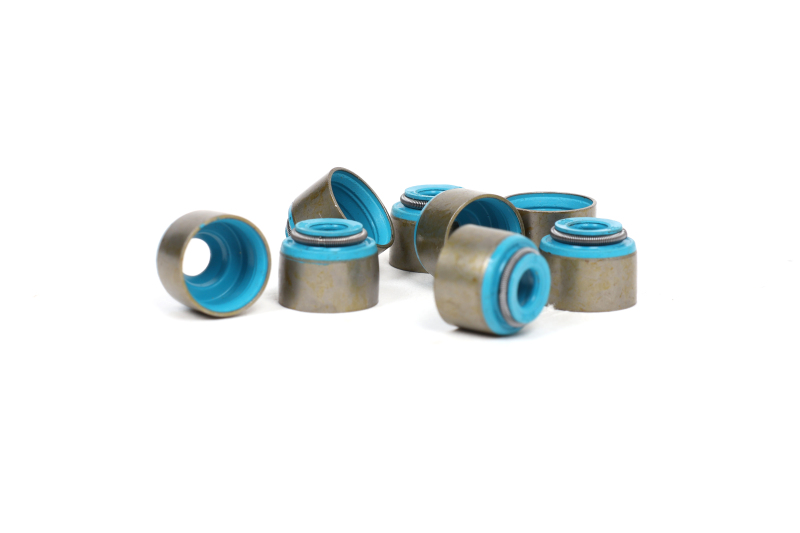 Picture of BLOX Racing Honda 5.5mm Valve Stem Seals Blue FKM - Set of 16 (Fits Both Intake & Exhaust)