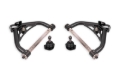 Picture of BMR 70-81 Chevrolet Camaro Non-Adj. Upper A-Arms w/ 0.5in Tall Ball Joint (Delrin) -Black Hammertone