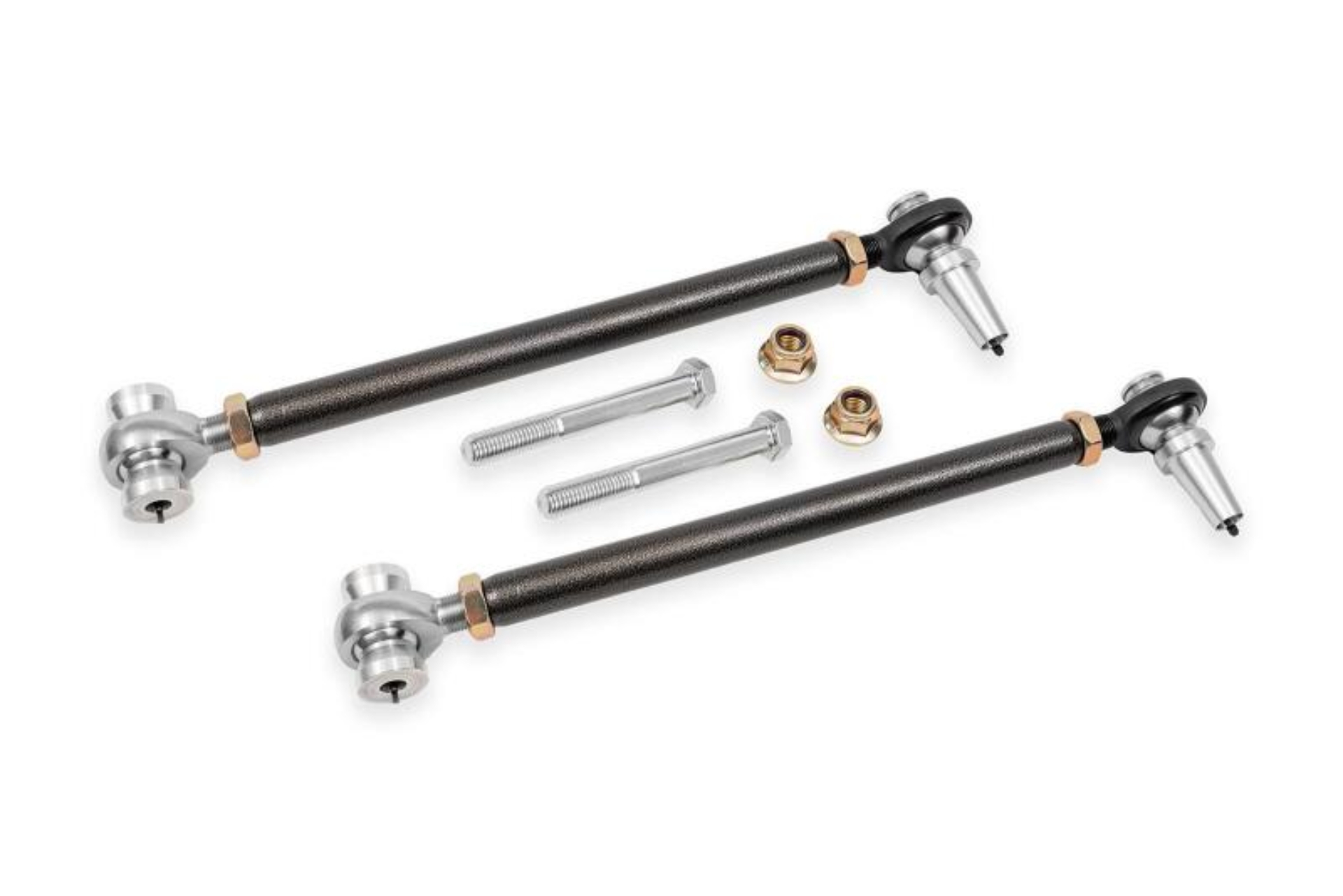 Picture of BMR 16-24 Chevrolet Camaro Double Adj. Front Lower Control Arms w/ Rod Ends - Black Hammertone